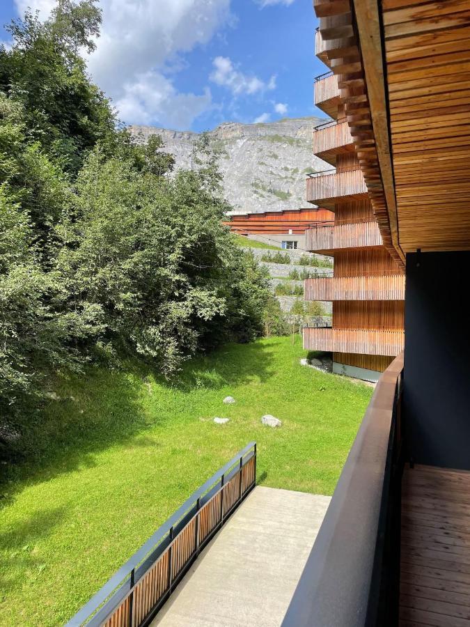 Ferienwohnung 3,5 Zimmer Direkt An Ski- Und Bikepiste Flims Eksteriør bilde