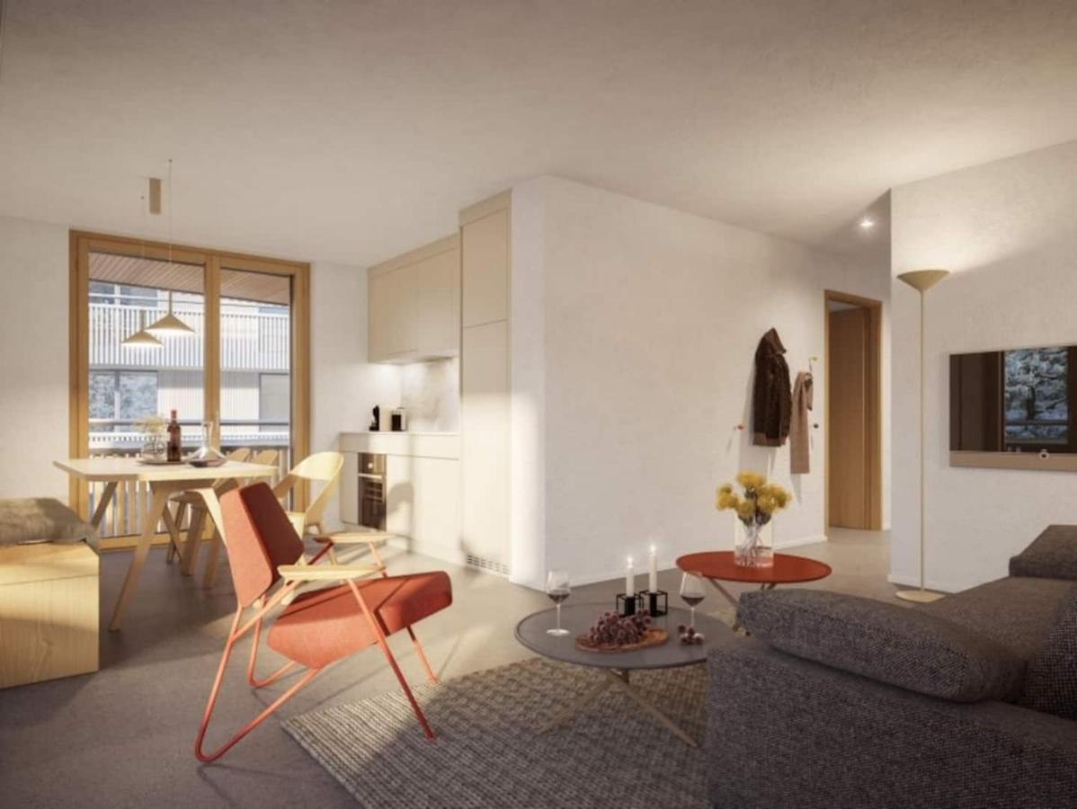 Ferienwohnung 3,5 Zimmer Direkt An Ski- Und Bikepiste Flims Eksteriør bilde