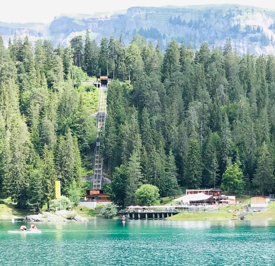 Ferienwohnung 3,5 Zimmer Direkt An Ski- Und Bikepiste Flims Eksteriør bilde